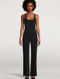 Compact Knit Tank Top