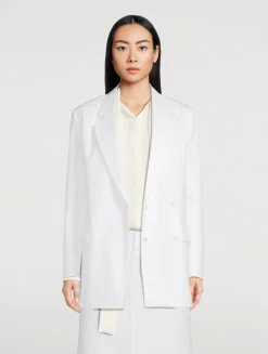Compact Poplin Blazer
