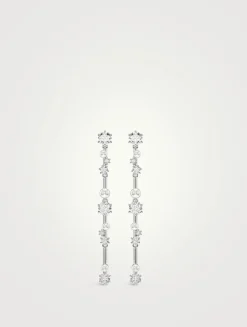 Constella Crystal Drop Earrings