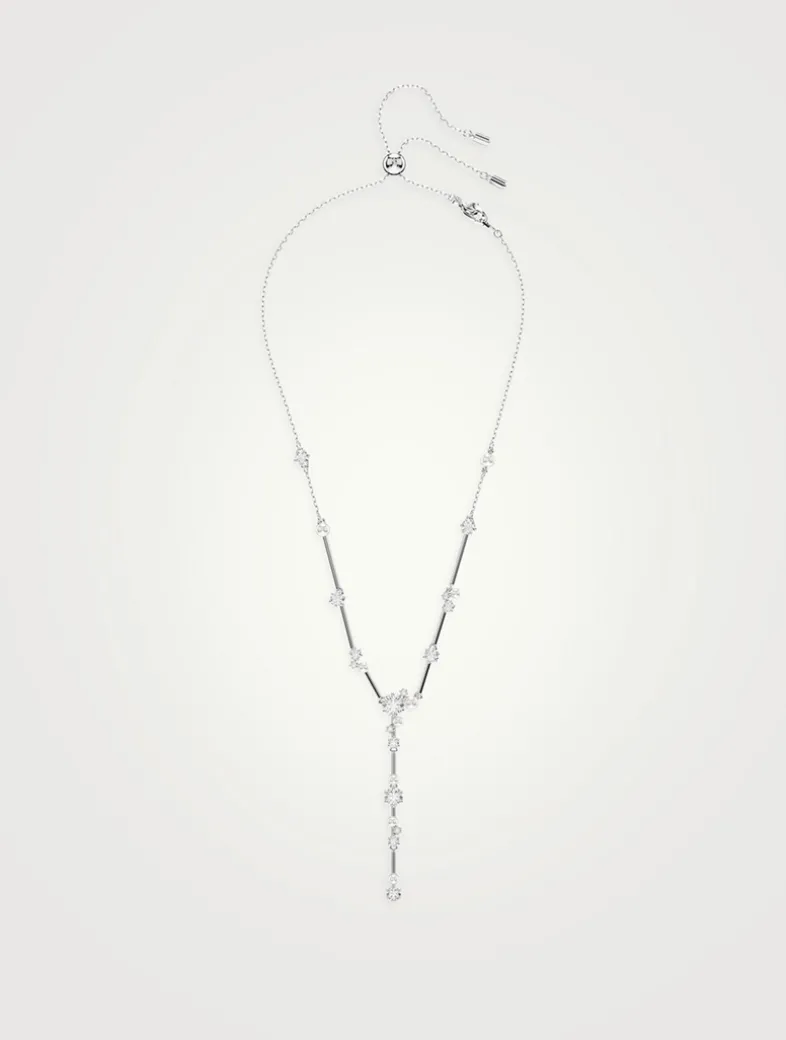 Constella Crystal Y Necklace