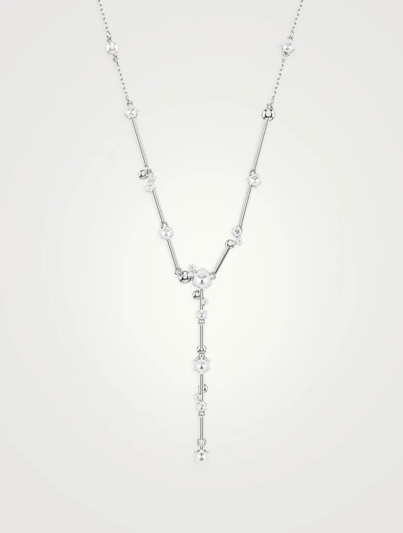 Constella Crystal Y Necklace