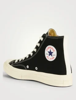 CONVERSE X CDG PLAY Chuck Taylor '70 High-Top Sneakers