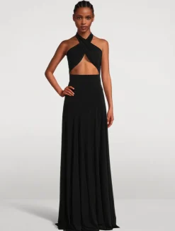Convertible Jersey Gown