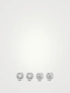 Coquille Stud Earrings Set