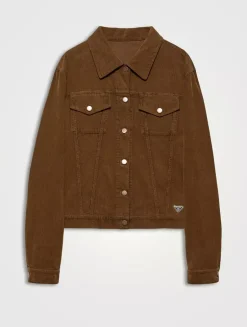 Corduroy Blouson Jacket
