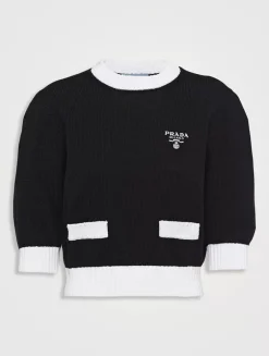 Cotton Crew-neck Sweater