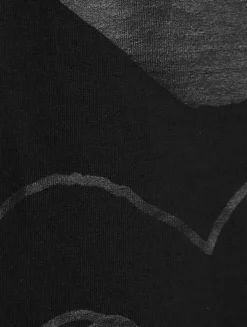 Cotton Double Heart Logo T-Shirt