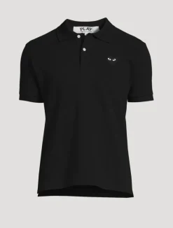 Cotton Heart Polo Shirt