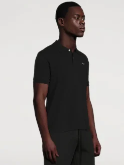 Cotton Heart Polo Shirt