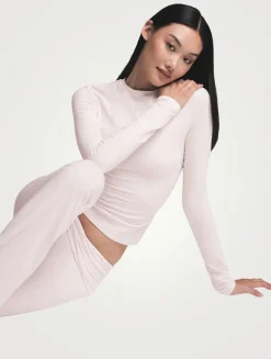 Cotton Jersey Long-Sleeve T-Shirt