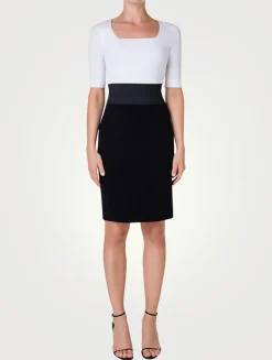 Cotton Stretch Squareneck Top