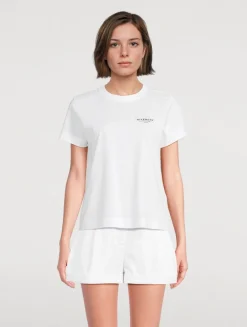 Cotton T-Shirt In Archive Print