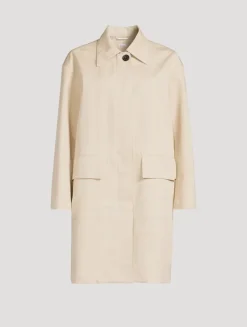 Cotton Twill Raincoat