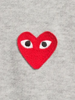 Cotton Zip Hoodie With Heart
