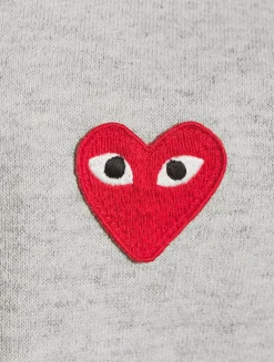 Cotton Zip Hoodie With Heart
