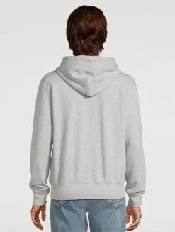 Cotton Zip Hoodie With Heart