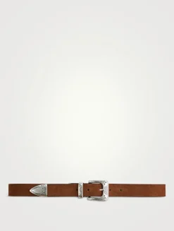Cowboy Suede Belt