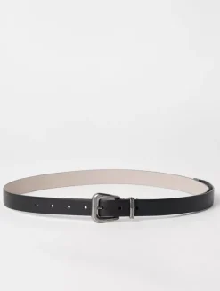 Cowhide Belt With Monili