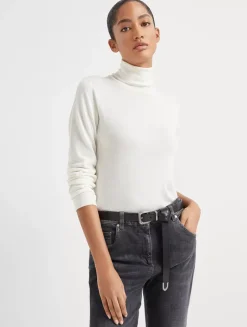 Cowhide Belt With Monili