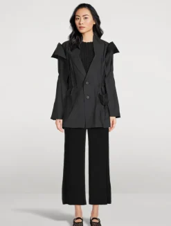 Crimped And Pressed Jacket