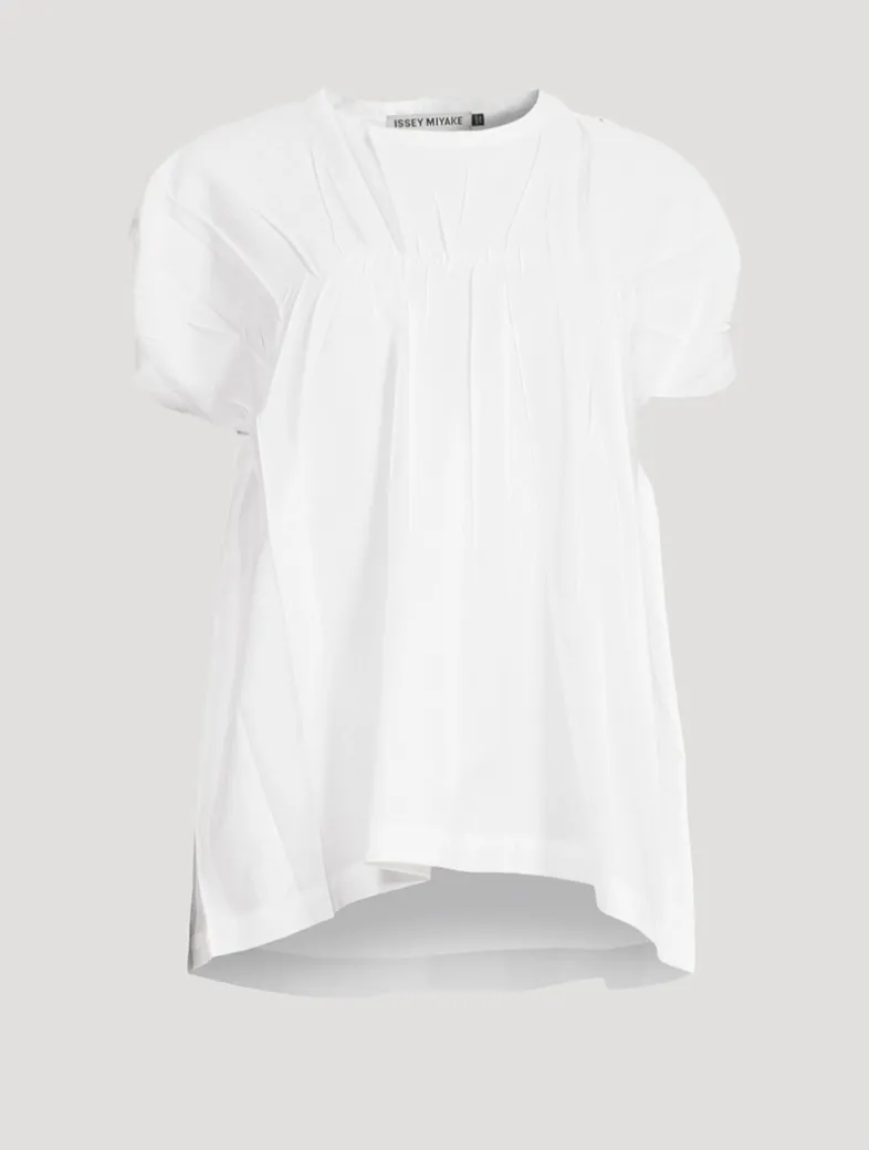 Crimped And Pressed T-Shirt