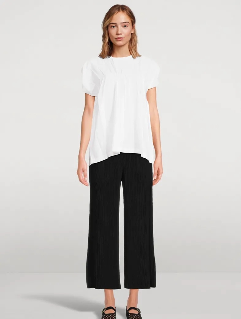 Crimped And Pressed T-Shirt