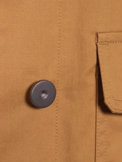 Cropped Canvas Chore Jacket