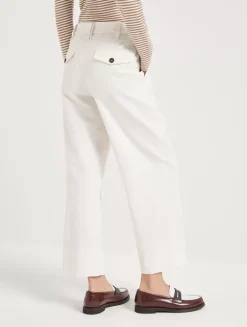 Cropped Chino Trousers