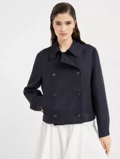 Cropped Pea Coat