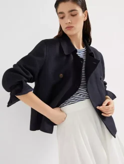 Cropped Pea Coat