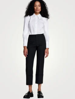 Cuffed Flood Trousers