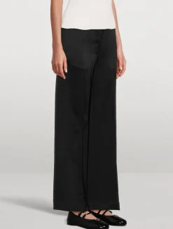 Cuff-Slit Trousers