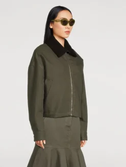 Curvy Cat Eye Sunglasses