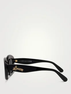 Curvy Cat Eye Sunglasses