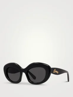 Curvy Cat Eye Sunglasses