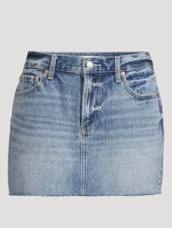 Daisy Denim Mini Skirt