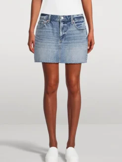 Daisy Denim Mini Skirt