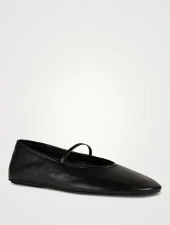 Dancerina Leather Ballet Flats