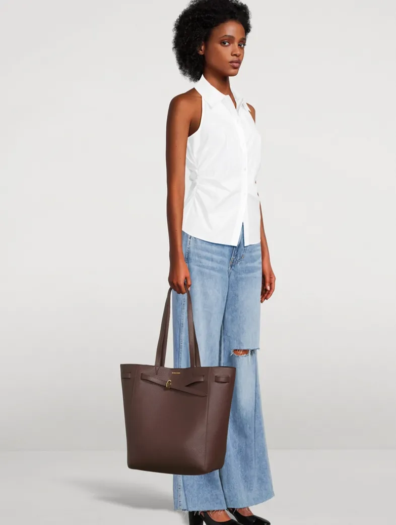 Dash Leather Tote Bag