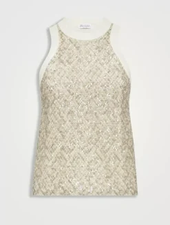 Dazzling Embroidery Top