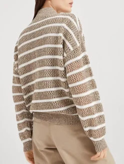 Dazzling Net Cardigan