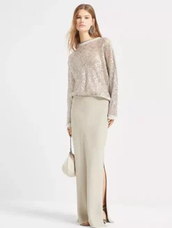 Dazzling Net Sweater