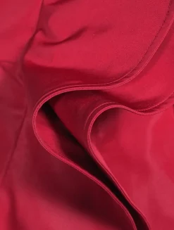 Deconstructed Faille Trench Dress