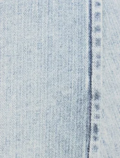 De-Lem Denim Wrap Mini Skirt