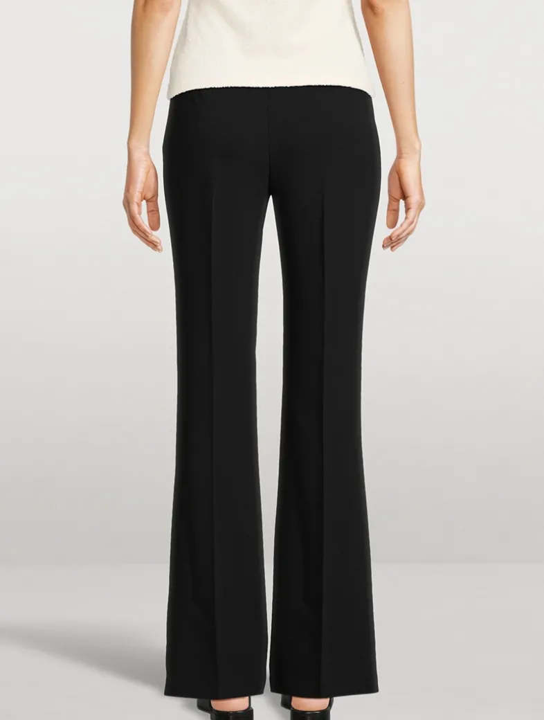 Demitria Admiral Crepe Flared Pants