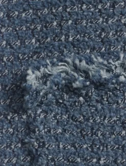 Denim And Tweed Mix Jacket