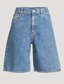 Denim Bermuda Shorts
