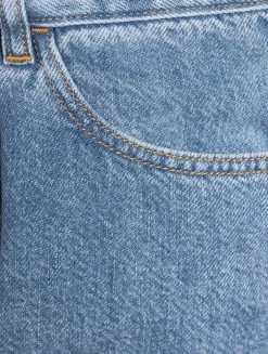 Denim Bermuda Shorts