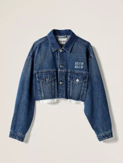 Denim Blouson Jacket
