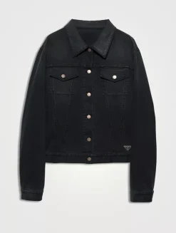 Denim Blouson Jacket
